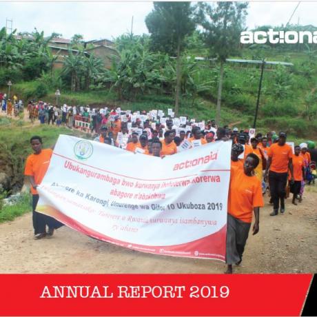 Peaceful match to condemn teen pregnancies in Gitesi Sector, Karongi District